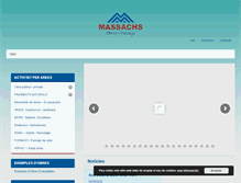 Tablet Screenshot of massachs.com